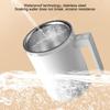 Self Stirring Coffee Mug Stainless Steel Rechargeable Automatic Magnetic Self Mixing Coffee Mug With Lid For Stirring Coffee
