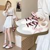 Sweet Korean Women's Spring and Summer New Versatile Niche Design Lightweight Student Moral Training Board Shoes