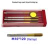Titanium Plated Extrusion Tap Set: M2-M12, Lengths 90-200