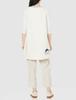 Marushin Apron for Nursery and Cute Character Adult Orchid Suitable for Nursery School and 5355005200 Koupen-chan Women, Teacher, Koupen-chan Friends,