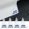 2Pcs Transparent Car Door Corner Covers Anti Collision Protection Stickers For Ranger Focus Kuga Mustang Mondeo Fusion