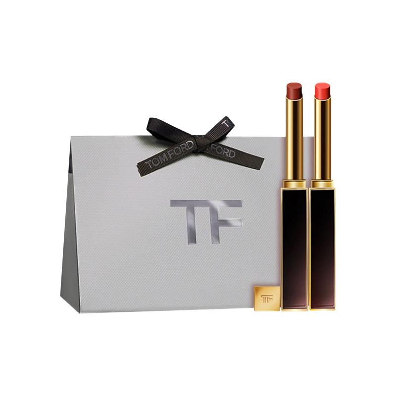 

Tom Ford Slim Lip Colour Shine Set 152 Rose Corset+153 Velvet Tux