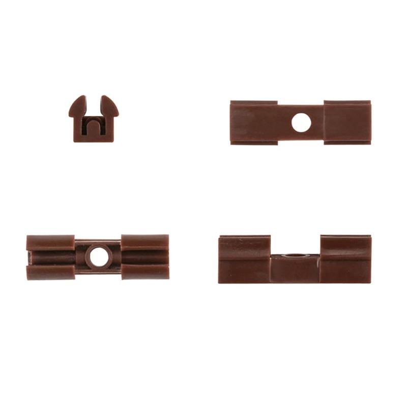 100Pcs Plastic Furniture Grille Buckle Replacement Hide Fastening Connectors Fastener Buckles Grille Accessories