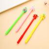 4Pcs Cartoon Gel Inks Pen 0.5MM Needle Tip Gel Pen Quick Dry Refillable Journaling Pen for Writing Note Taking