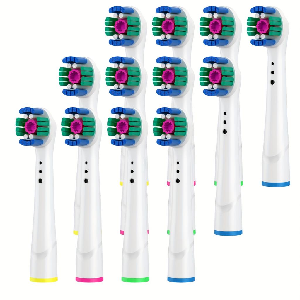 4/12/16 Stück Ersatz-Zahnbürstenköpfe Kompatibel mit Oral-B Braun Professionellen Elektrischen Zahnbürstenköpfen Bürstenköpfe