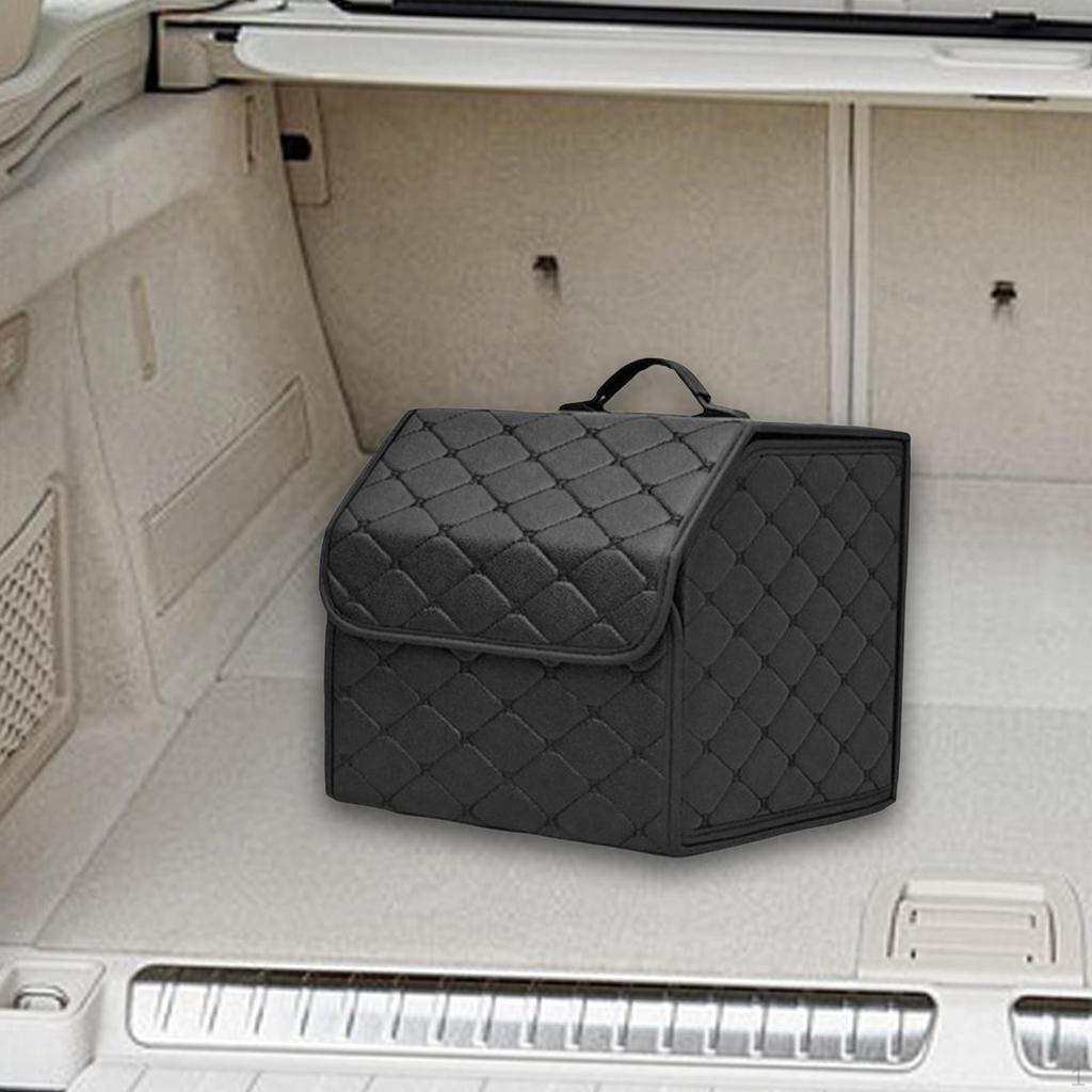Car Trunk Organizer Boot Organiser Easy to Use Cargo Storage Box Sturdy