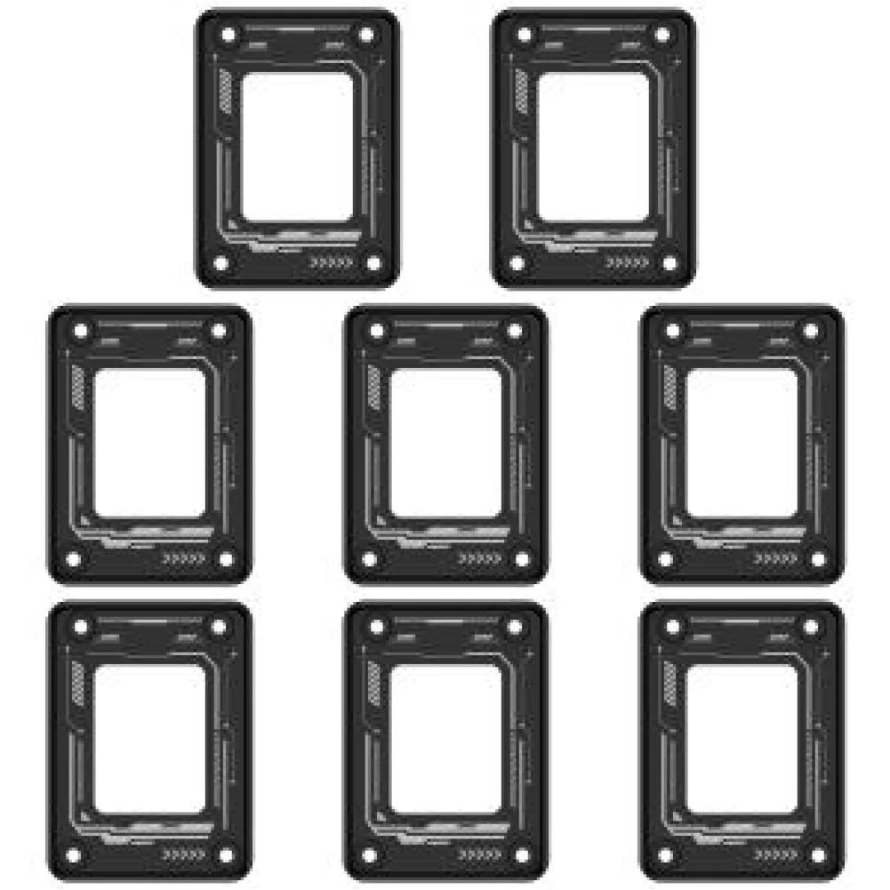 CPU Bending Correction Frame Bracket Aluminum Alloy Fixing Backplane CPU Installation Fixed Bracket for LGA1700-BCF Intel Gen 12