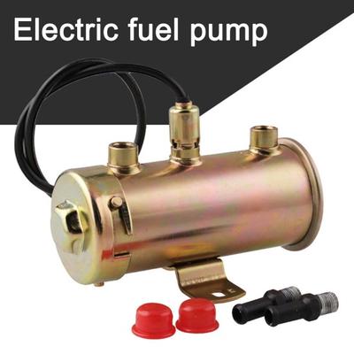 Useful Electric Fuel Pump Long Lifespan Round Easy To Install