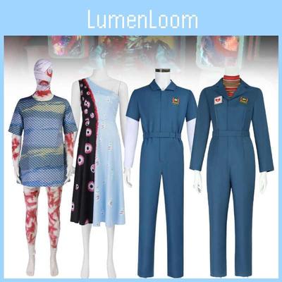 Mundspülung Corrie Anya Jimmy Cosplay Kostüm für Halloween Spiel Anime Rollenspiel