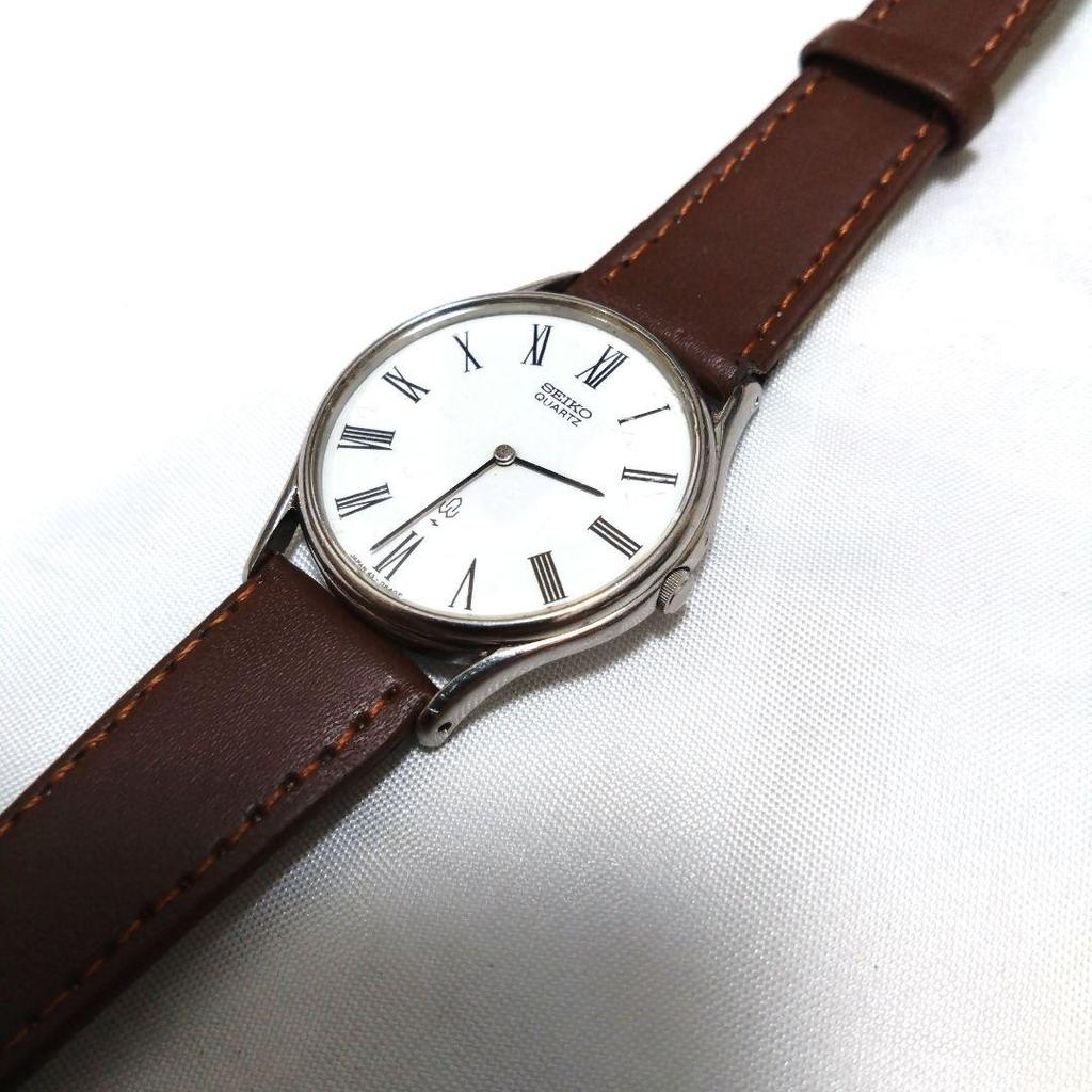 [USED] Extremely rare vintage Seiko Chariot watch with Roman numerals from the 1970s. Battery included.