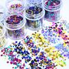 10ML/box Holographic Round Resin Sequins Glitter For Epoxy Resin Filler Shiny Bubble Shape Paillette Decoration DIY Jewelry Making