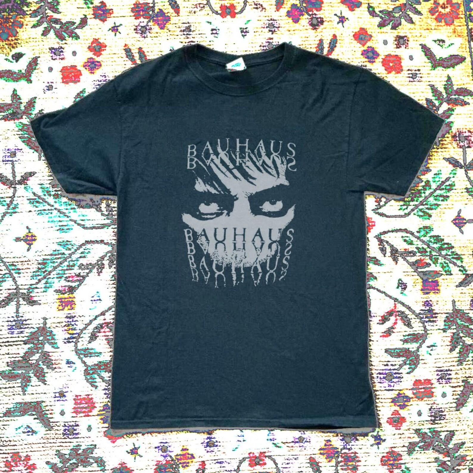 bauhaus T-Shirt 90s Alt Rock Tee, Unisex Cotton, Retro T-Shirt 3XL