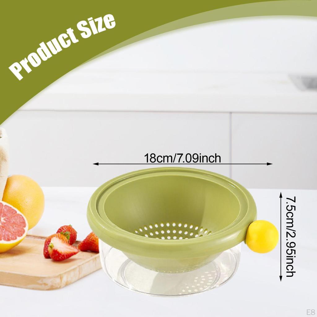 Function Kitchen Colander Set with Drain Bowl for Food Preparation