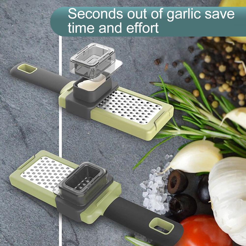 Garlic Press Stainless Steel Garlic Presser Upgrade Garlic Press