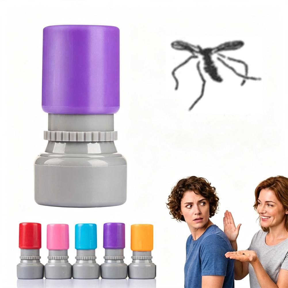 Funny Mosquito Stamps Prank Mosquito Black Ink Stamps Self-ink Stamps Mosquito Stamps Seal Scrapbooking DIY Painting Photo Decor