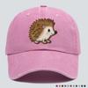 Cute Hedgehog Print Baseball Cap, Simple and Fashionable Headwear, Personalized and Versatile, Unisex