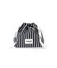 Macni Terry String Pouch Bag Navy