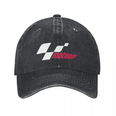 Gorra de béisbol unisex de Moto-GP Super Bikes Grand, estilo jersey de carreras de motos, de mezclilla desgastada, para exteriores, para todas las estaciones.