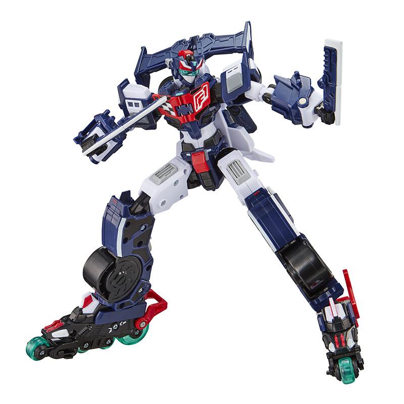 Nuova Stagione 3 Metal Cardbot SPARKBIT Robot Trasformabile in Auto Action Figures con Trasformazione Carta Modello Auto Giocattoli Regalo