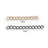 100pcs/lot 50/70mm Extension Chain Tail Chain Iron Extended Bulk Tail Chain For Jewelry Making DIY Bracelet Necklace Accessories