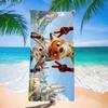 Zootopia Beach Towel Microfiber Bath Towel Kids Cartoon Week Judy Nick Quick Dry Towel