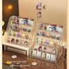 Baji Tiered Acrylic Card Display Stand with Large Capacity