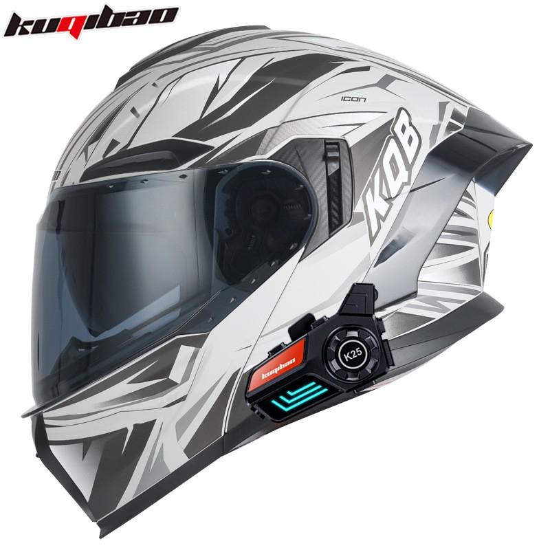 Flip-Up Motorcycle Helmet With Bluetooth 903 Dual Visor 3C Certified All