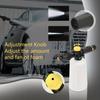 1 PC Black and Yellow Thick handle Foam Cannon 1000 ML Transparent Bottle Snow Foam Lance Washer kit, Pressure Car Washer Access