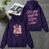 Singer Sabrina Carpenter Concert Tour Double-sided Print Sweater for Men and Women