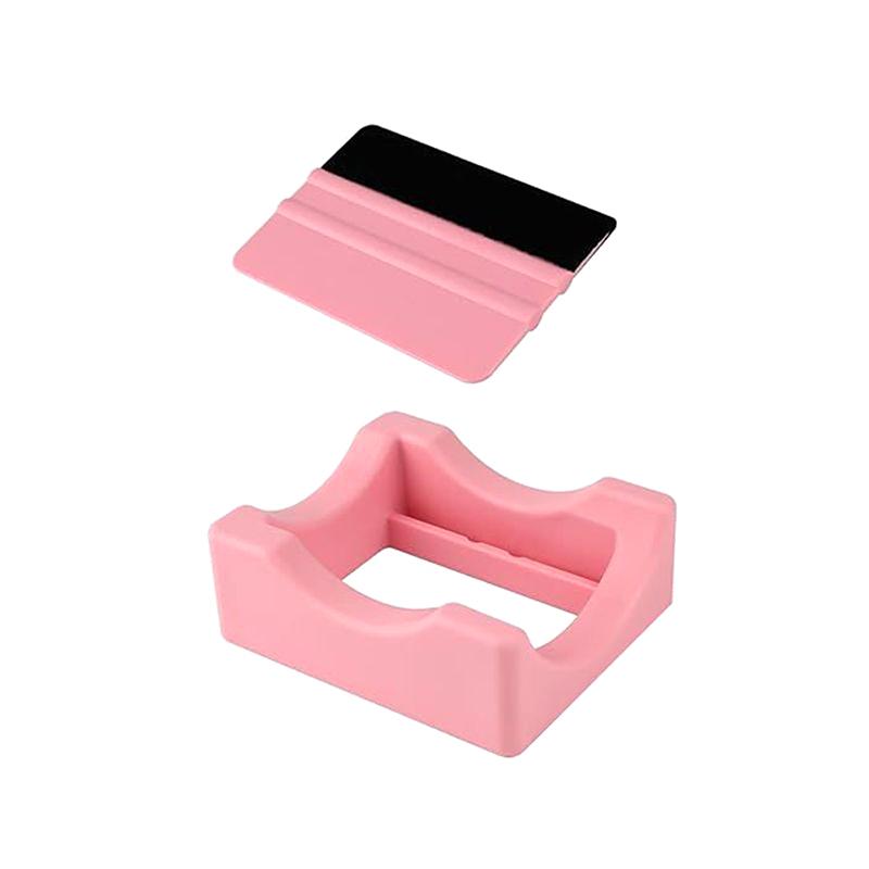 

Подставка-люлька для тамблера Силиконовая люлька для чашки для тамблеров со скребком Держатель для тамблера Люлька для стеклянной чашки Бытовые аксессуары розовый