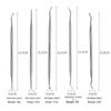 Stainless Steel Double-Ended Cuticle Pusher & Nail File Set