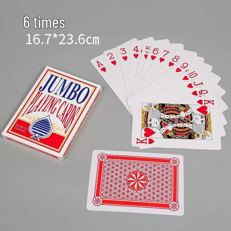 Extra Large Giant Funny Poker Playing Cards for Weddings & Entertainment