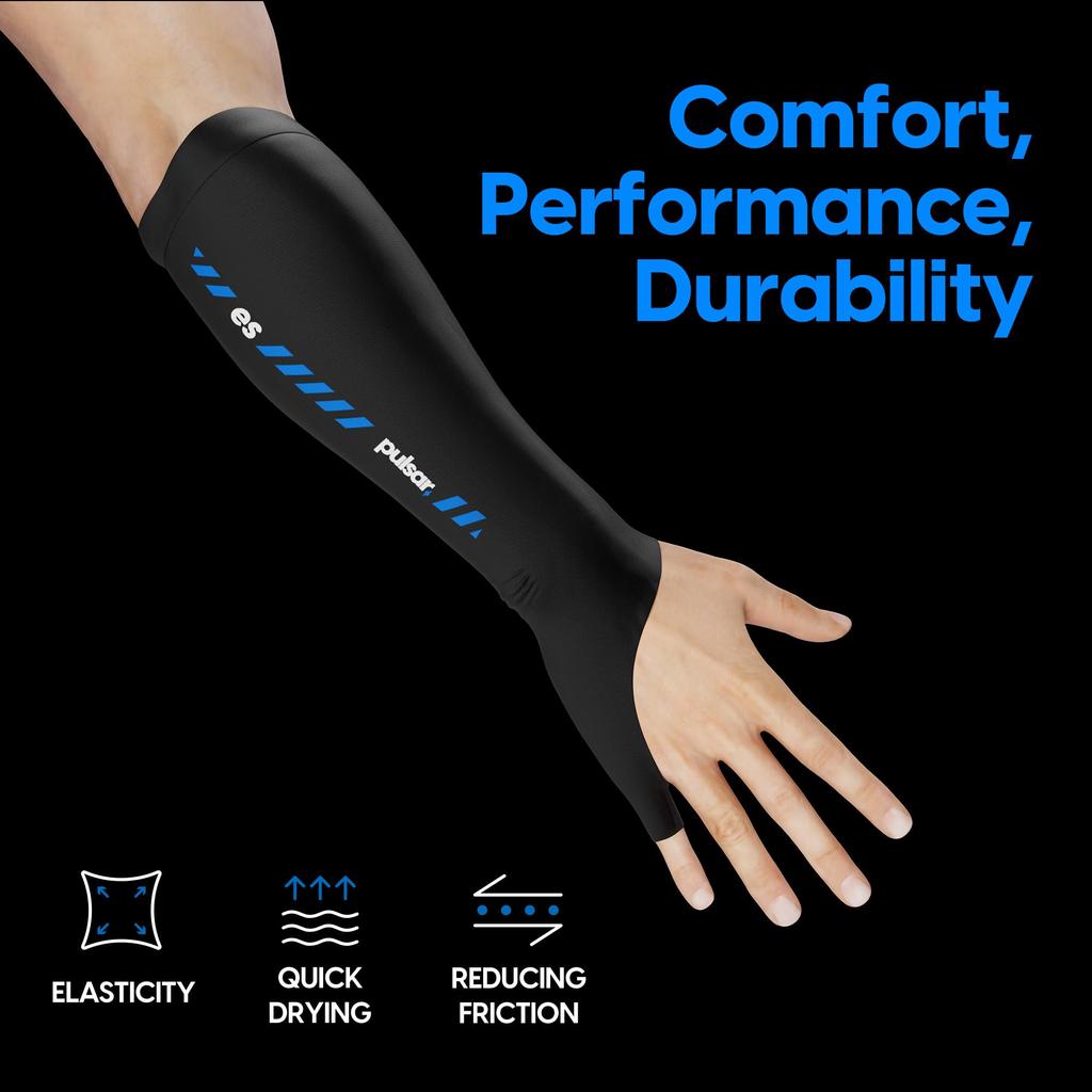 Pulsar Gaming Gears ES Arm Sleeve ARM SLEEVE Open Palm Long XL Black