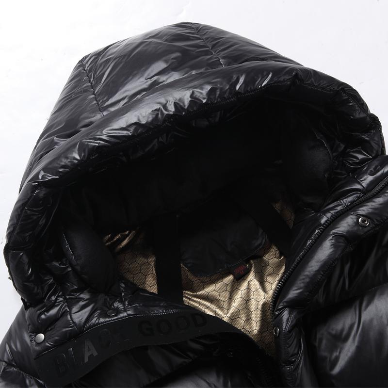 Unisex Mode X-Lang Dunjakker til Mænd og Kvinder Vinter Overfrakke Høj Kvalitet Mærke Herre Pufferjakker Med Hætte Tyk Varm Vinter Parkas