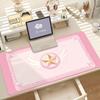Anime Ccardcaptor Sakura Cartoon Mouse Pad Anti Slip Rubber Edge Locked Thickened Laptop Gaming Desk Mat