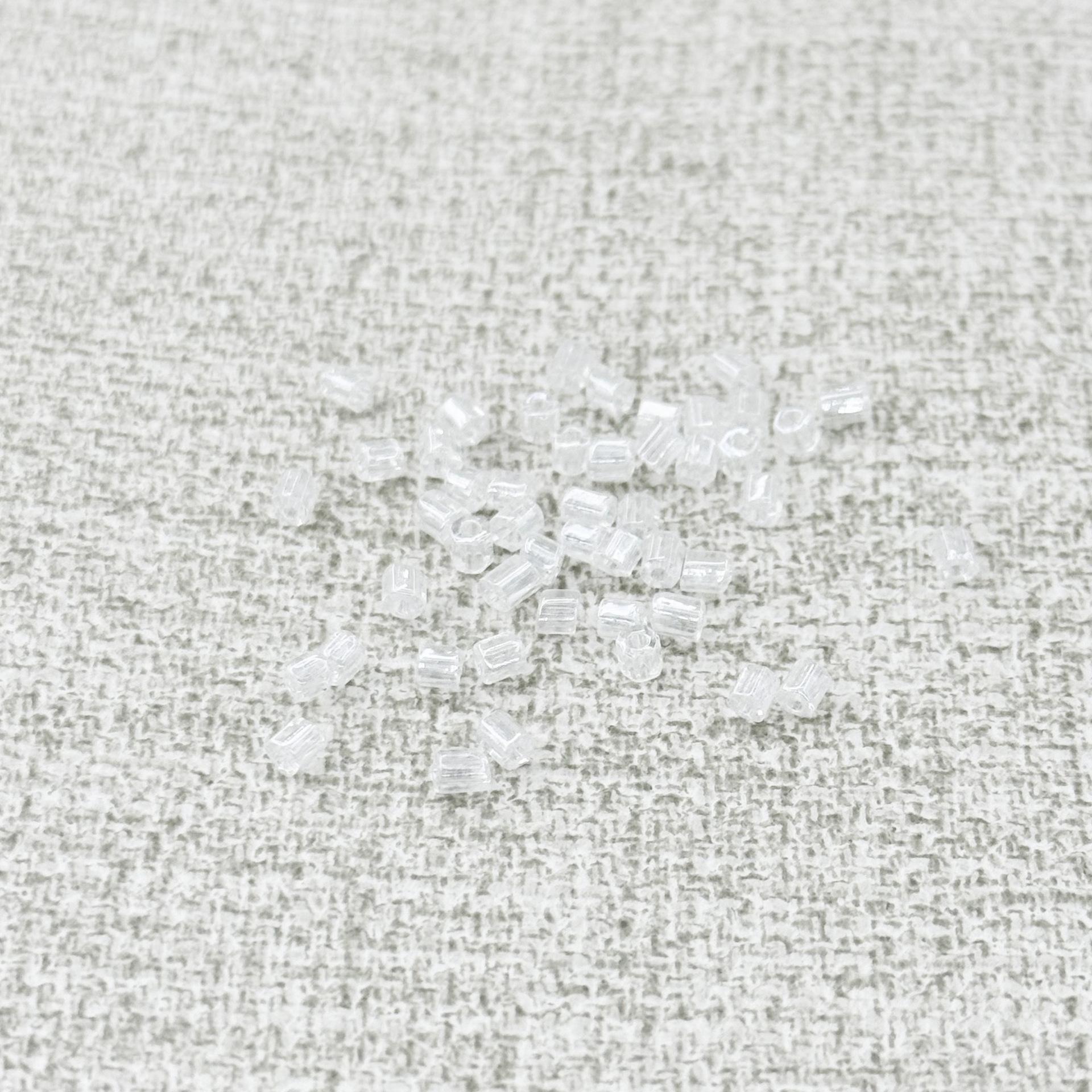 Ручная работа Прозрачный стеклянный браслет и ожерелье из бисера Аксессуары