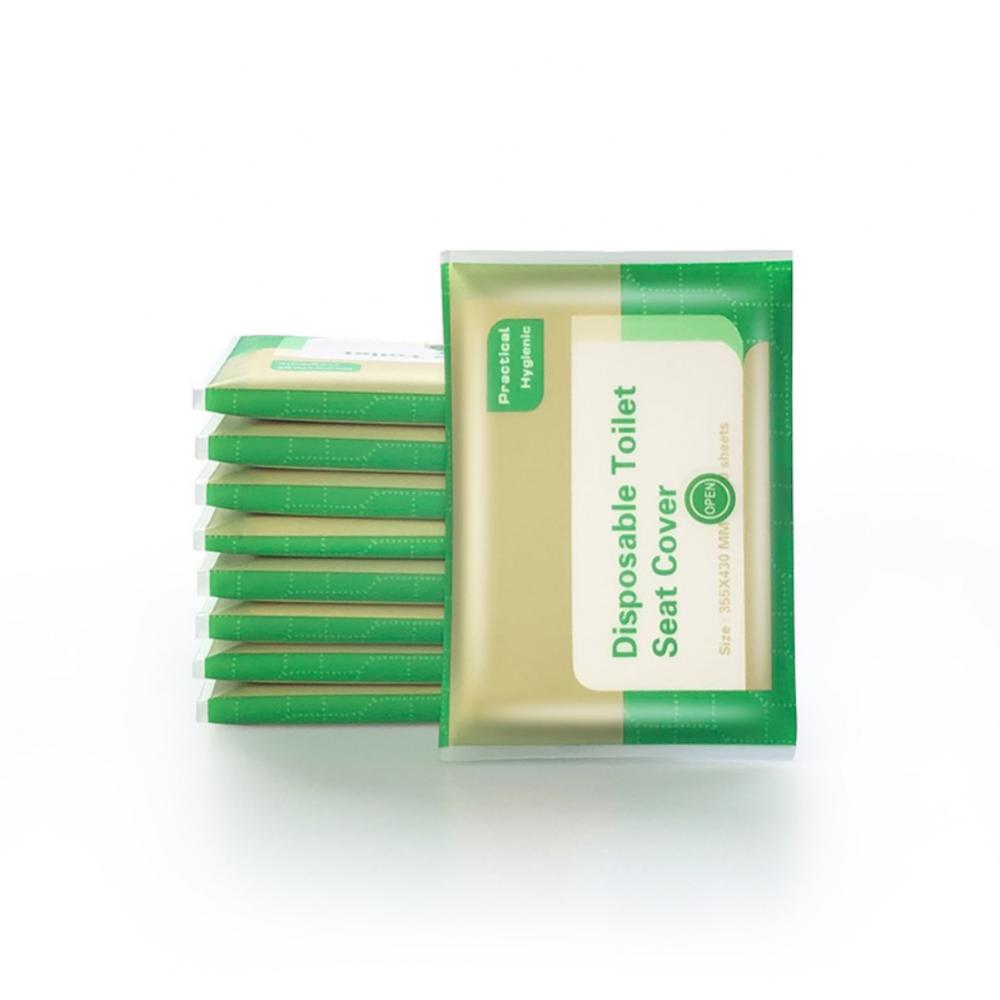 Toilet Seat Cover Waterproof Soluble Water Disposable For Travelling Commuting Or Camping Bathroom Supplies Toilet Liners Paper