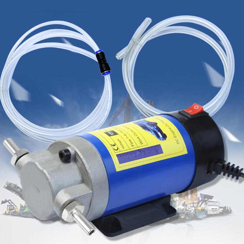 12V Elektrisk Skraping Suging Overføring Endringspumpe Oljeoverføringspumpe 1-4L/min Motorolje Dieselutsugerpumpe For Bil