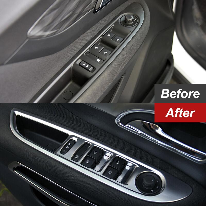 

Внутренний подлокотник, дверное окно, стекло, кнопка подъема, панель, крышка для Opel Mokka Buick Encore 2013-2016 2017 2018, автомобильные аксессуары