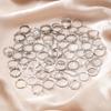 64Pcs/Set Vintage Geometric Rings For Women Silver Color Hollow Butterfly Pearl Crystal Rings Sets Trendy Wedding Party Jewelry