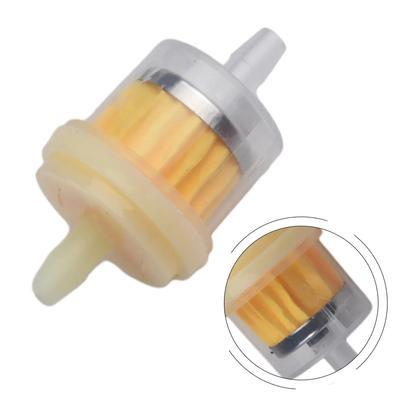 Filtro de combustible de 6 mm con imán para motocicletas, scooters, ciclomotores, ATV, quads, motores pequeños, cortacéspedes, accesorios para motocicletas.