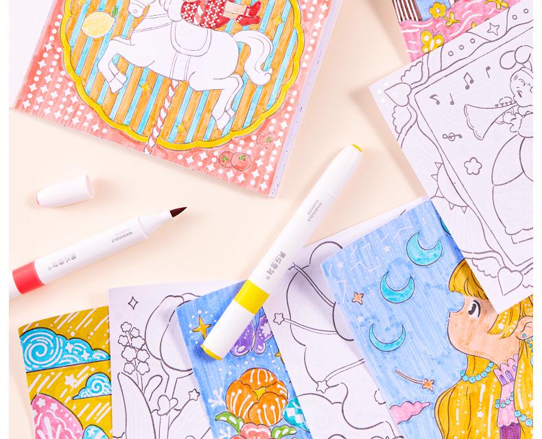 Meile Magic Coloring Book for Kids: Painting & Tracing Fun