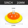 For Car Polisher Grinder Stone Polishing Pad Polishing Backing Pad Sanding Disc Plate With M10 M14 M16 Thread