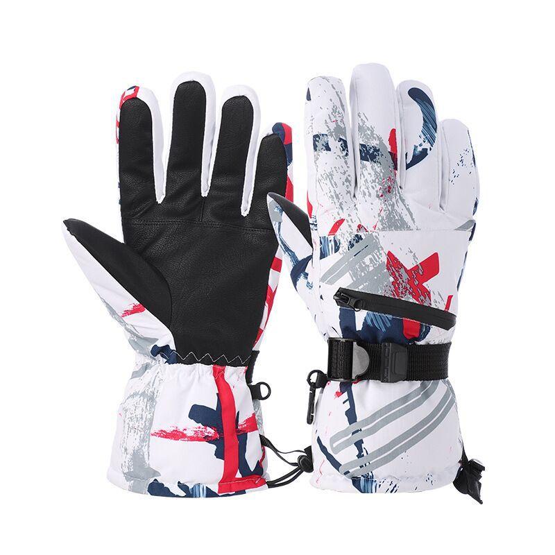 Waterproof Skiing Snowboarding Gloves Winter Warm Gloves Insulated Thermal Gloves