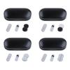 Double Layered Eyeglass and Contacts Lens Case MultiFunctional Travel Eyewears Holder with Soft Protective Lining Tools