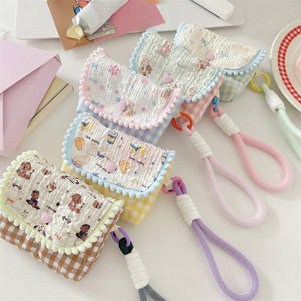 Cartoon Cute Student Coin Purse Korean Fashion Wallet for Girls Portable Small Storage Bag