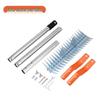 HEIXIE Multifunctional Garden Lawn Thatch Rake