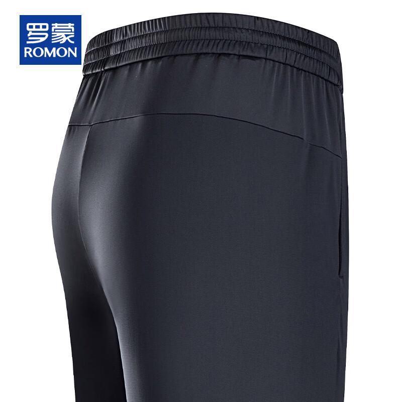 ROMON Men s Ice Silk Twill Casual Pants M