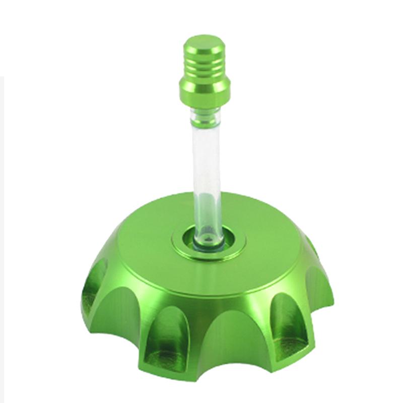 

Универсальная алюминиевая крышка топливного бака для мотоцикла с сапуном для 50CC 70CC 90CC 110CC 125CC ATV Motocross Dirt Bike Аксессуары зелёный