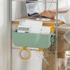 Bedside Hanging Storage Organizer with Hooks for Dorm Room Essentials